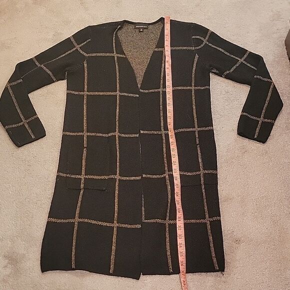 Fortune & Ivy long black cardigan sz med - Picture 5 of 9